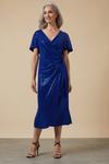 Wallis Sequin Wrap Angel Sleeve Midi Dress thumbnail 2