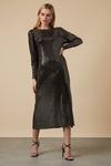 Wallis Sequin Side Split Midi Dress thumbnail 2
