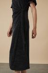 Wallis Shimmer Wrap Angel Sleeve Midi Dress thumbnail 4