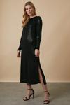 Wallis Tall Sequin Side Split Midi Dress thumbnail 1