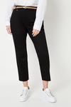 Wallis Petite Stretch Cigarette Belted Trousers thumbnail 1