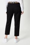 Wallis Petite Stretch Cigarette Belted Trousers thumbnail 3