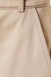Wallis Petite Stretch Cigarette Belted Trousers thumbnail 6
