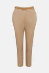 Wallis Stretch Cigarette Belted Trousers thumbnail 5