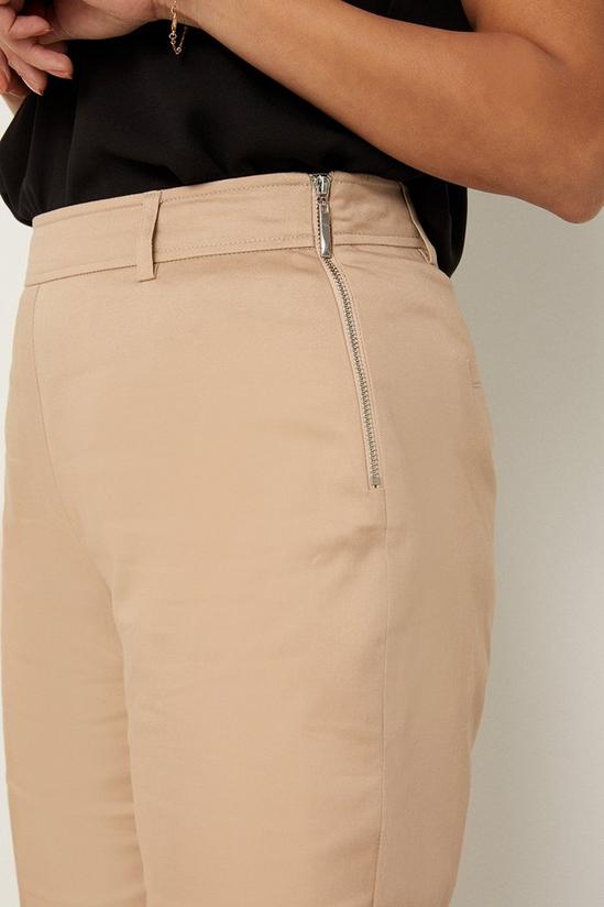 Wallis Petite Side Zip Stretch Crop Trousers 4