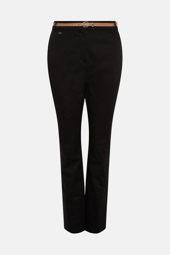 Wallis Tall Stretch Cigarette Belted Trousers 5