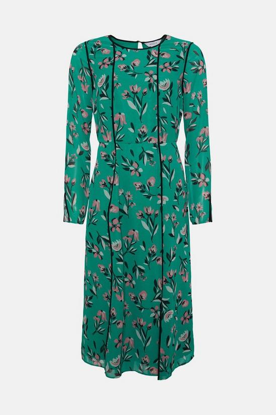 Wallis Green Floral Print Midi Dress 5