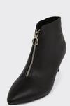 Wallis Aruba Zip Detail Heeled Ankle Boots thumbnail 3