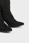 Wallis Asia Folded Pointed Heeled Ankle Boots thumbnail 4