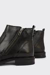 Wallis Leather Wanda Zip Detail Ankle Boots thumbnail 3