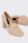 Wallis Lucky Snaffle Detail Loafer Court Shoes thumbnail 3