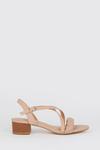 Wallis Wide Fit Susie Crossover Plaited Detail Heeled Sandals thumbnail 2