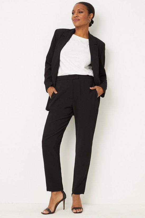 Wallis Black Tapered Trousers 1
