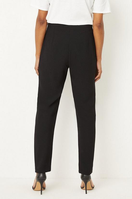 Wallis Black Tapered Trousers 3