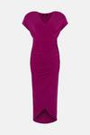 Wallis Cap Sleeve Jersey Wrap Midi Dress thumbnail 5