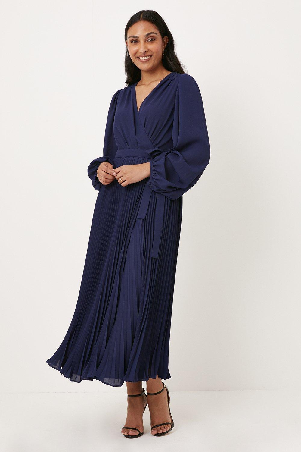 wallis spring bloom pleat maxi dress
