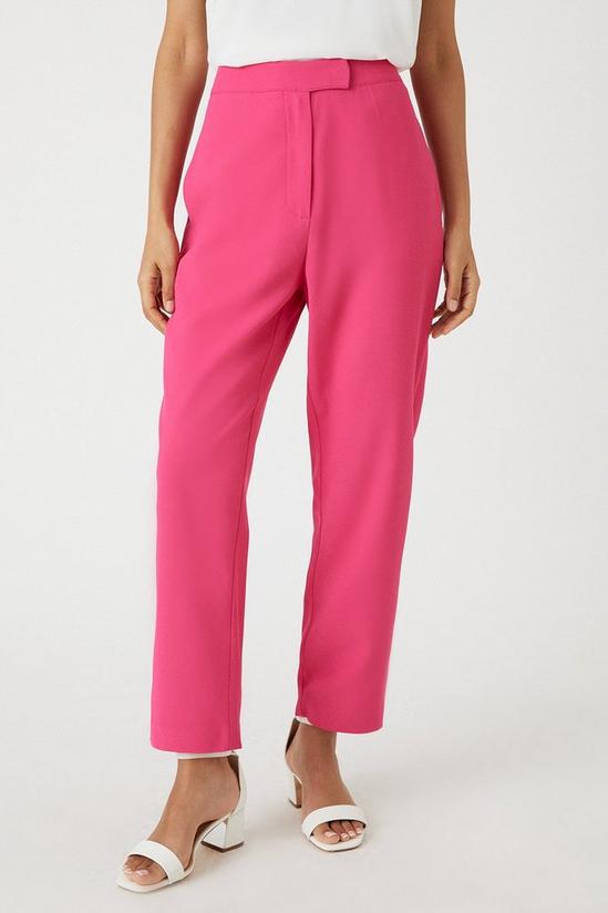 Wallis Petite Pink Tapered Trousers 1