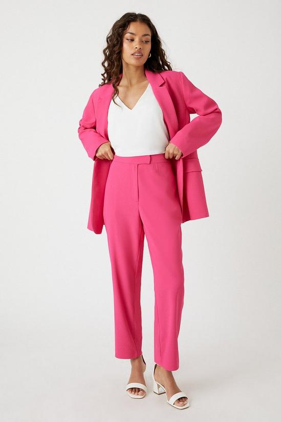 Wallis Petite Pink Tapered Trousers 2
