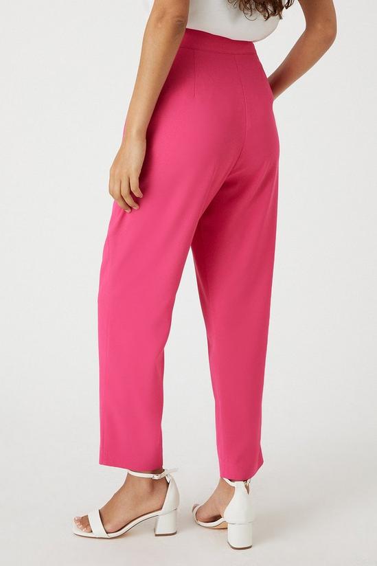 Wallis Petite Pink Tapered Trousers 3