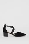 Wallis Everly Crossover Detail Pointed Two Part Court Shoes thumbnail 2