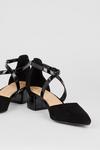 Wallis Everly Crossover Detail Pointed Two Part Court Shoes thumbnail 4