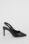 Wallis Delight Slingback Pointed Stiletto Court Shoes thumbnail 2
