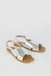 Wallis Leather Jolene Crossover Strap Slingback Flat Sandals thumbnail 3