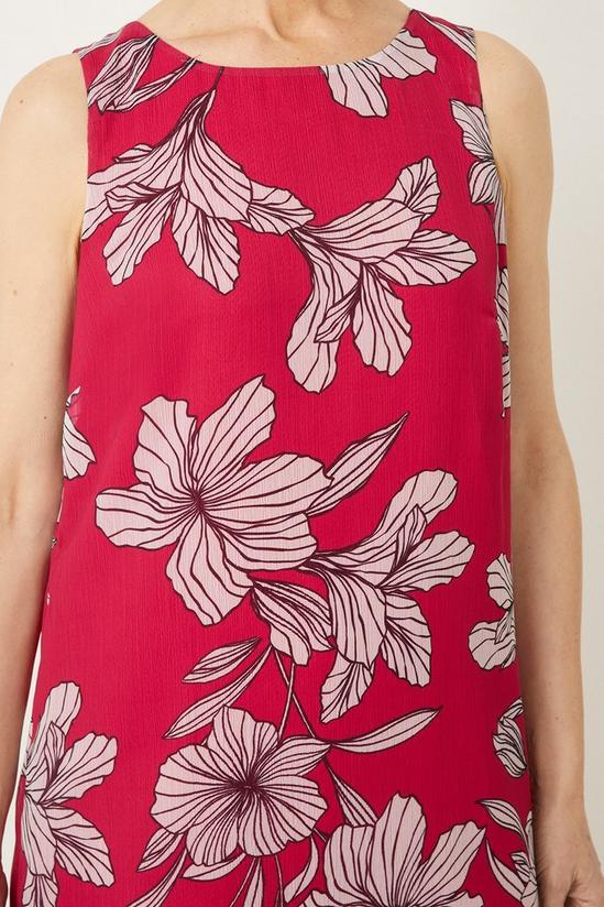 Wallis Pink Floral Shift Dress 4