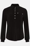 Wallis Black Jersey Pocket Shirt thumbnail 5