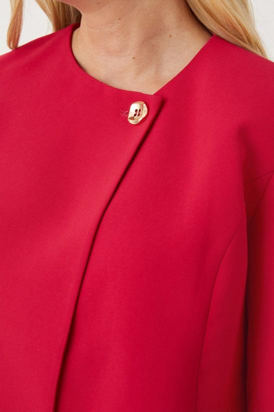 Wallis Petite Pink Button Detail Jacket 2