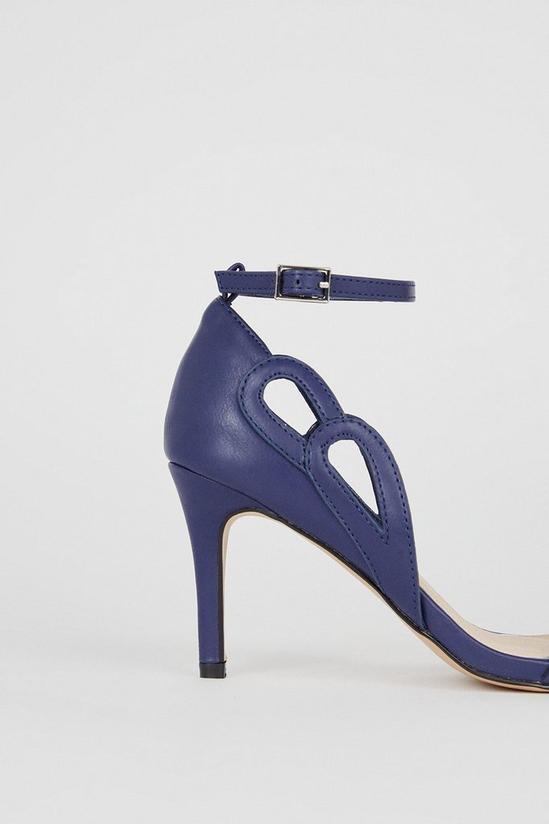 Wallis Caprina Cut Out Detail Stiletto Heeled Sandals 4
