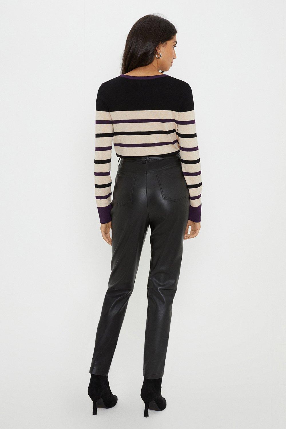 Wallis deals leather trousers