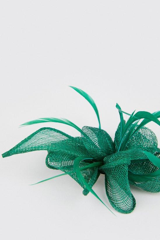 Wallis Flower And Feather Detail Fascinator 3