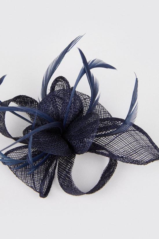Wallis Flower And Feather Detail Fascinator 3