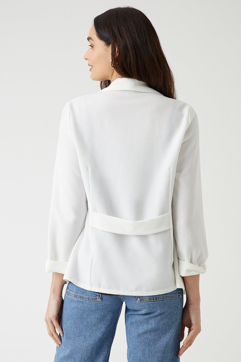 Ivory waterfall store jacket