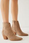 Wallis Marcella Western Pointed Ankle Boots thumbnail 1