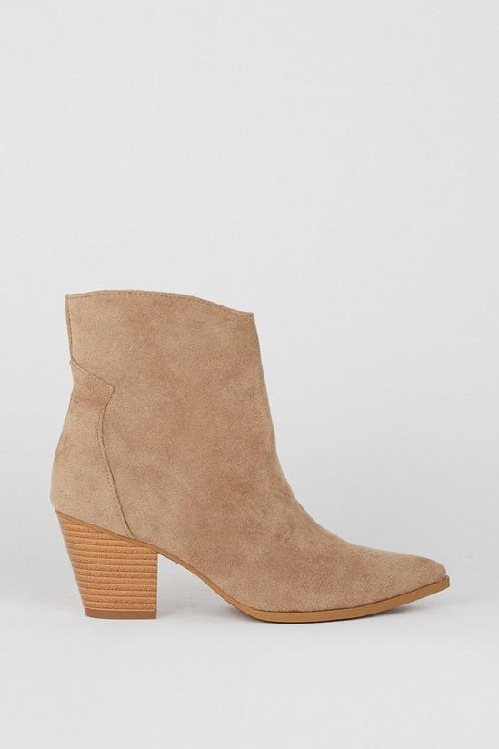 Wallis Marcella Western Pointed Ankle Boots 2