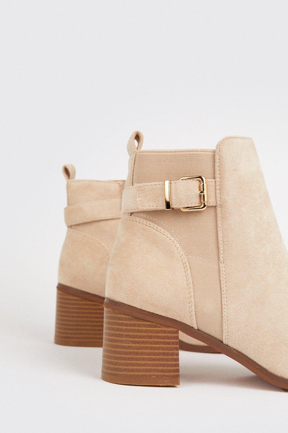 Wallis tan deals ankle boots