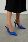 Wallis Calliope Trim Detail Slingback Stiletto Court Shoes thumbnail 1