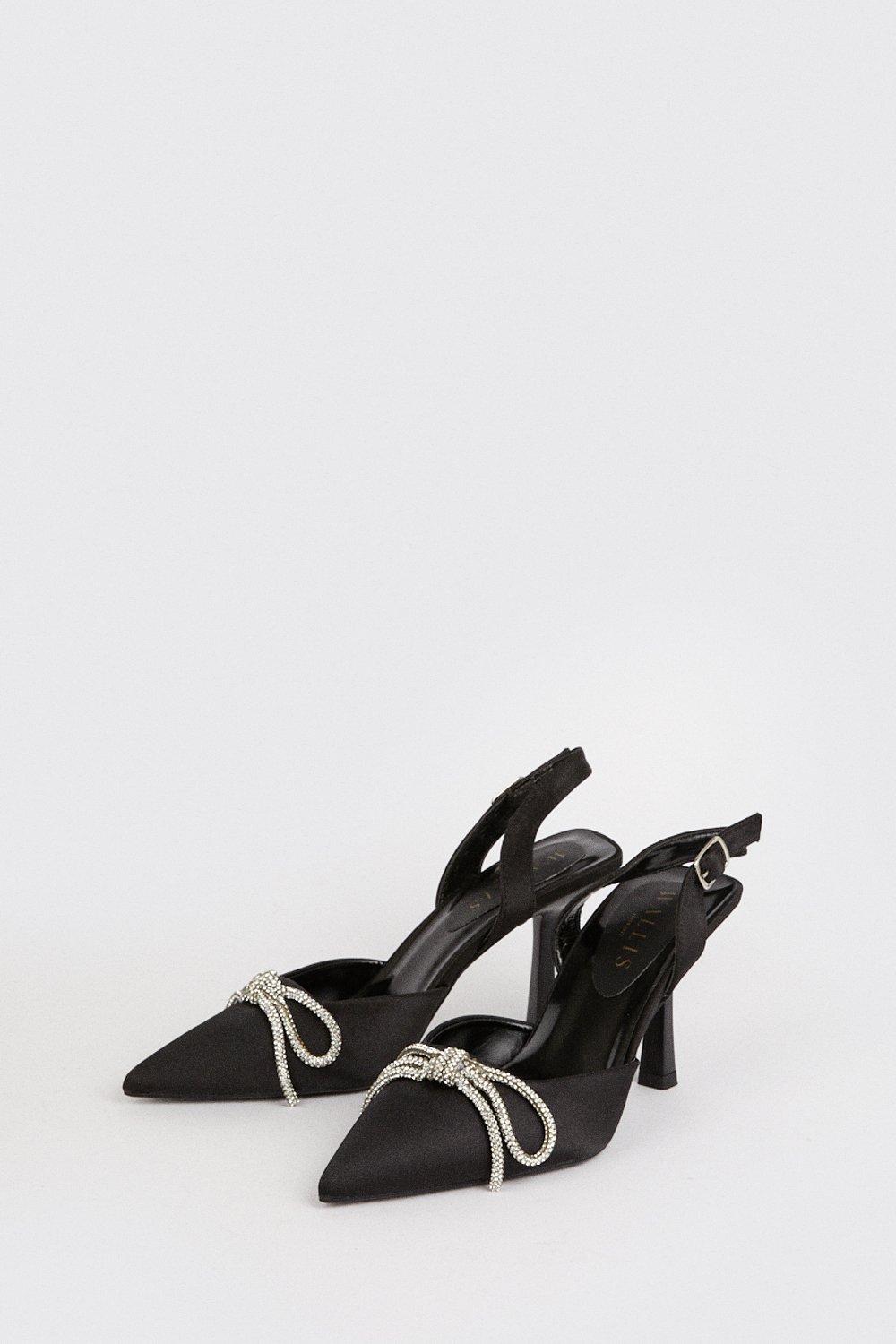 Wallis hot sale slingback shoes