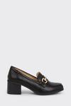 Wallis Lydia Snaffle Detail Loafer Court Shoes thumbnail 2