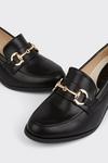 Wallis Lydia Snaffle Detail Loafer Court Shoes thumbnail 4
