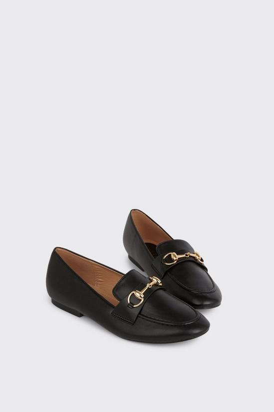 Wallis Lyra Classic Snaffle Detail Loafers 3