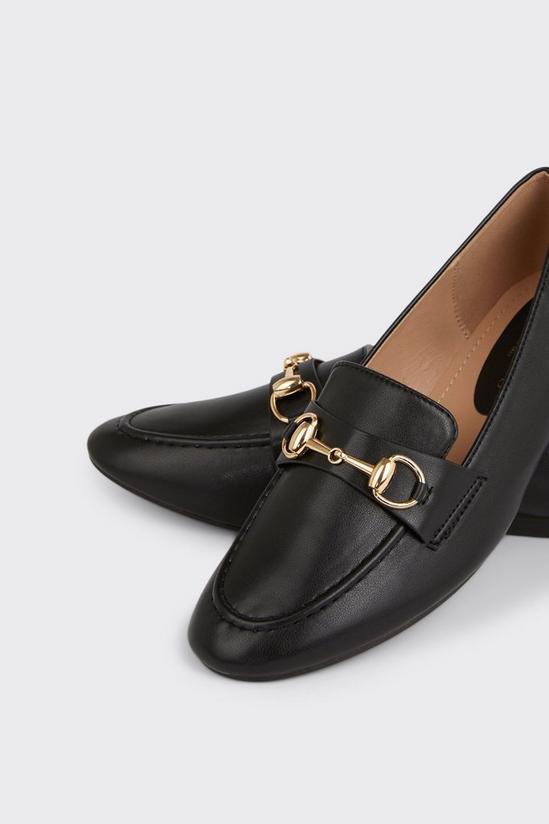 Wallis Lyra Classic Snaffle Detail Loafers 4