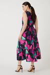 Wallis Curve Floral Print Sleeveless Belted Tiered Maxi Dress thumbnail 3
