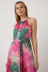 Wallis Tall Pink Palm Maxi Dress thumbnail 2