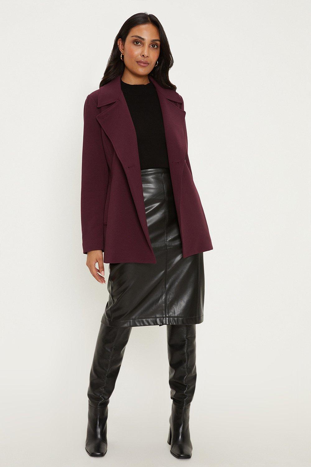 Petite wrap jacket sale