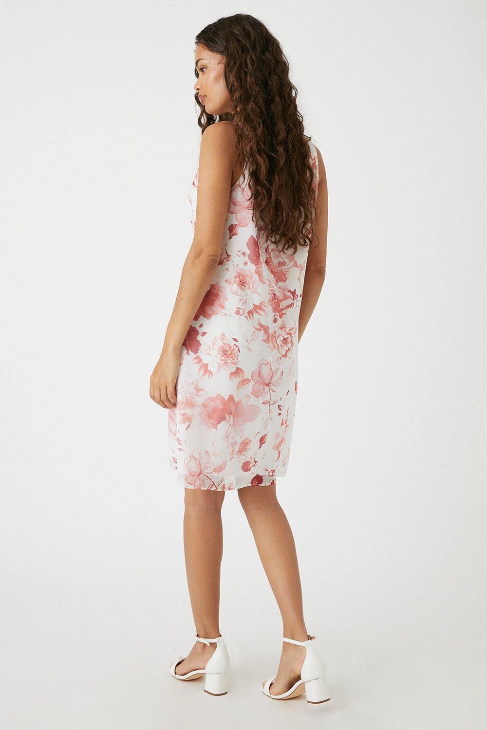 Petite coral outlet dress