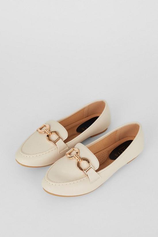 Wallis Layla Snaffle Apron Front Loafer 3