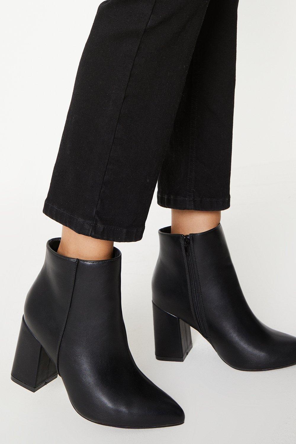 Wallis navy 2024 ankle boots